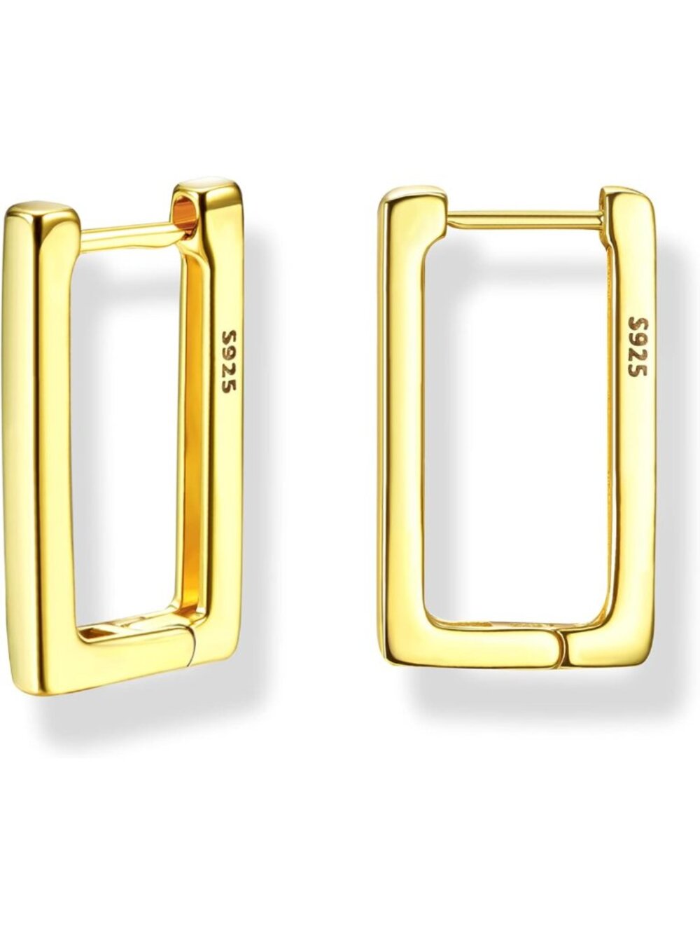 Sterling Silver Small Huggie Hoop Earrings for Women - Elegant & Lightweight